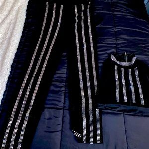 Black 2pn Diamond suit